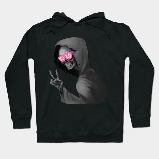 Grim Swag Hoodie by Foxeaf